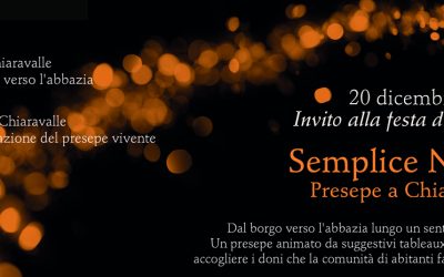 SEMPLICE NOTTE. Presepe a Chiaravalle